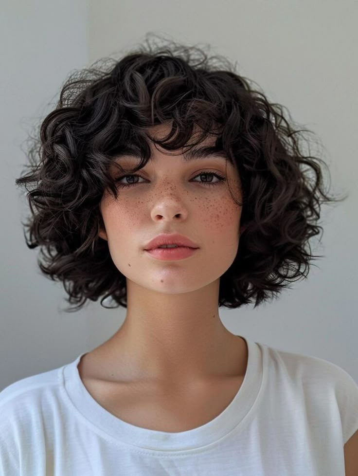 15 Curly Hairstyles With Bangs That Actually Work (And Look Amazing)