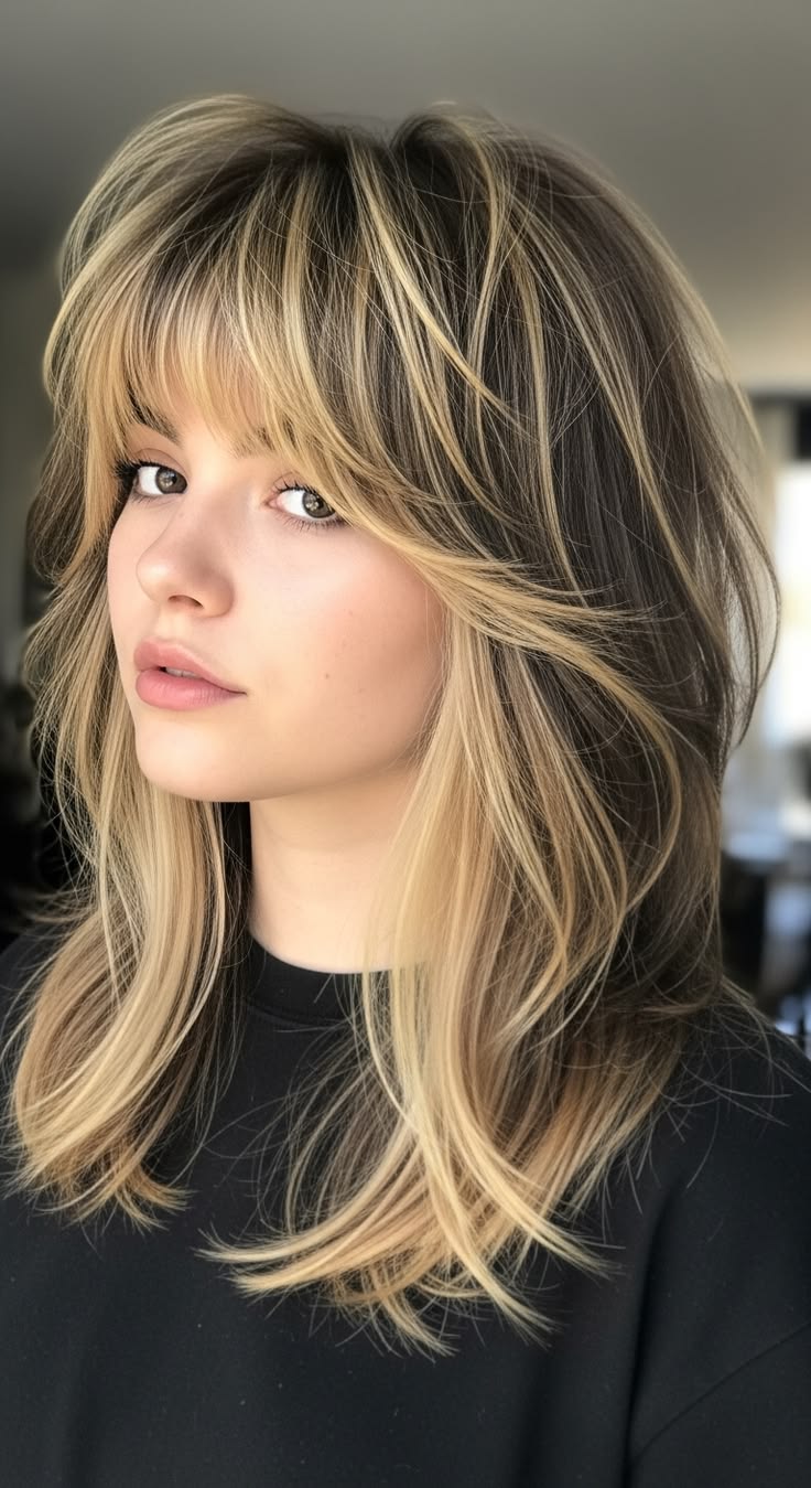 15 Wolf Cut Medium Hair Ideas That Are Seriously Transformative